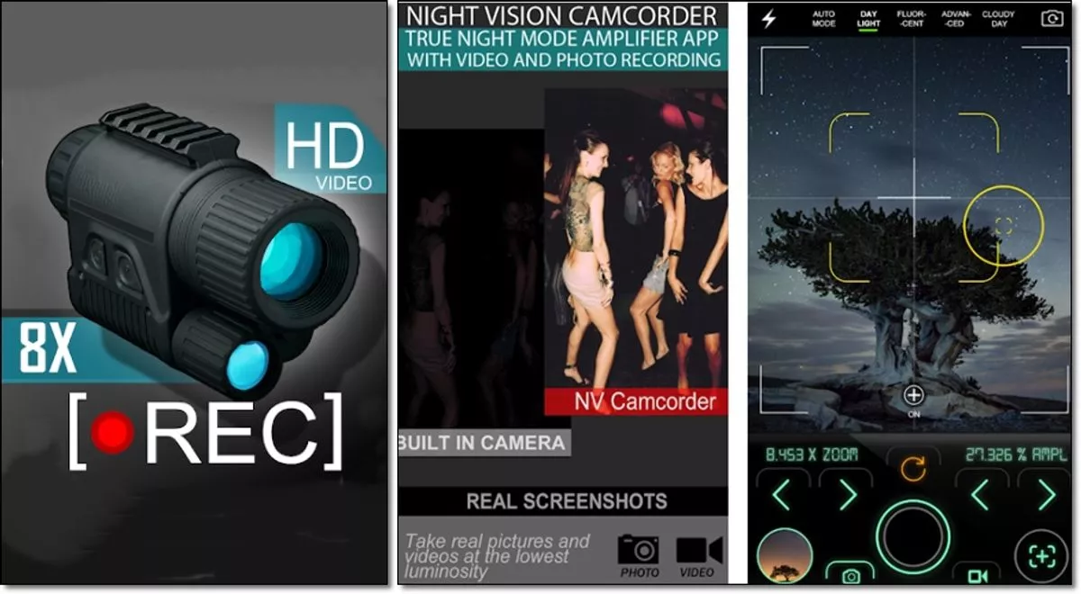 Aplikasi Night Vision Terbaik, Gratis di iPhone dan Android Foto Malam Lebih Jelas! Night Mode Camera (Photo and Video)
