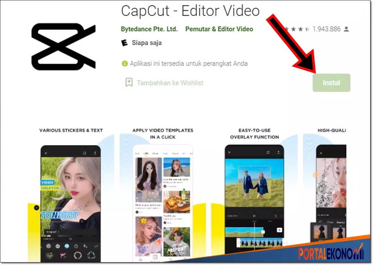 Cara Edit Video Menggunakan Aplikasi CapCut, Sebelum Upload Ke Tik-Tok 2