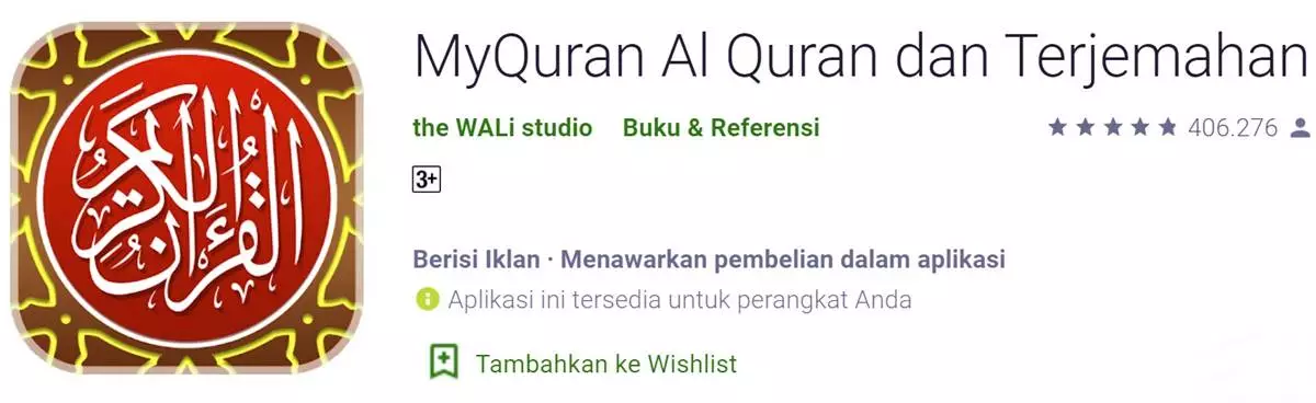 MyQuran Al Quran dan terjemahan