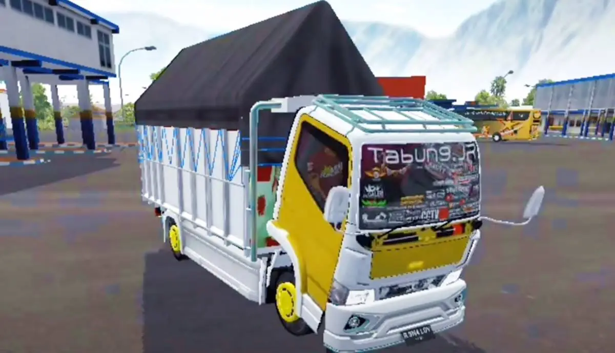 Download Mod Bussid Truck Terpal Segitiga